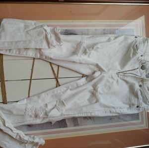 Aeropostale white jeans